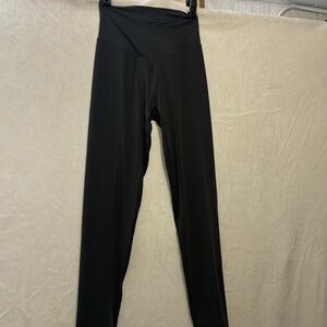 Charcoal Grey Aerie Crossover Leggings